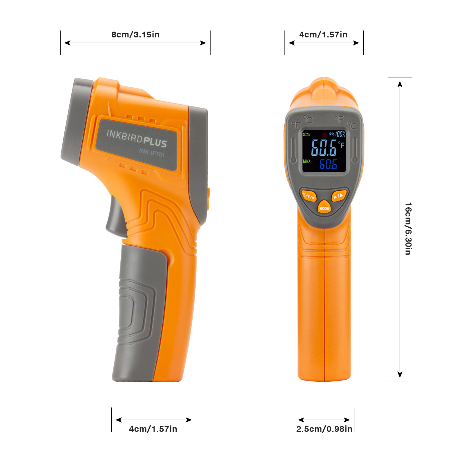Inkbird laser termômetro infra - Home Improvement Industry avaliação e preço