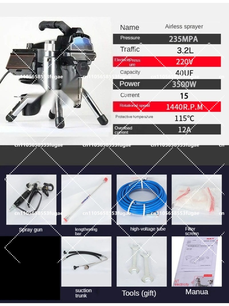 Pistola de Pulverização Profis - Home Improvement Industry avaliação e preço