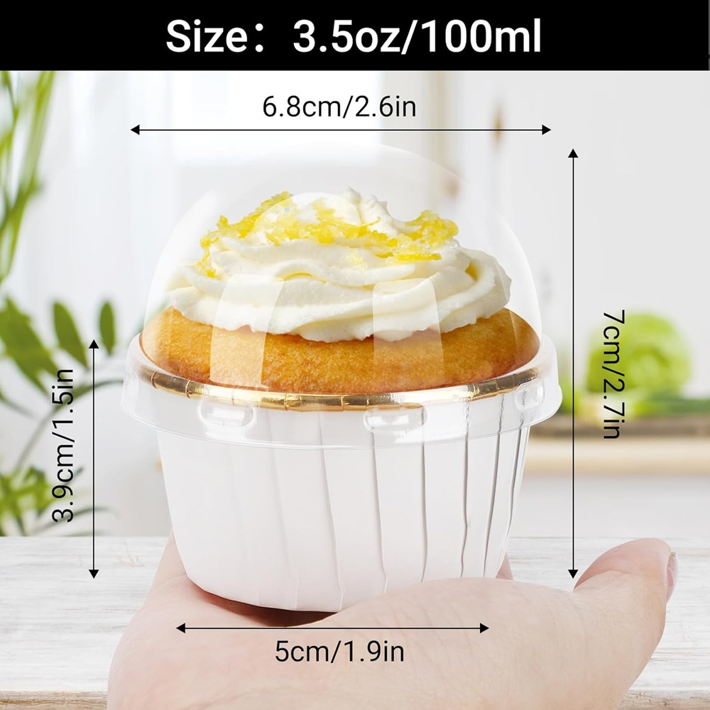 50 pçs muffins copo de papel c - Home Improvement Diy avaliação e preço