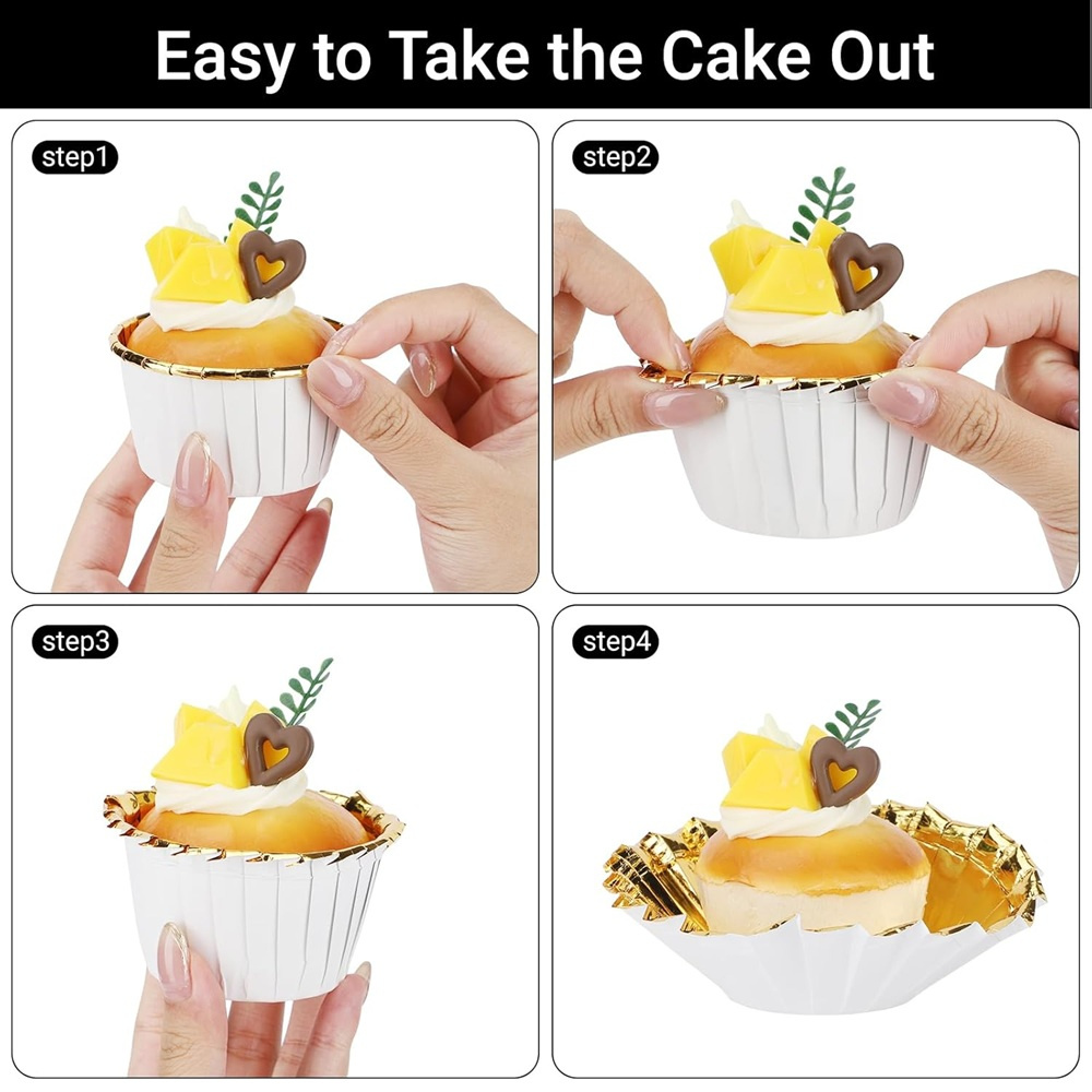 50 pçs muffins copo de papel c - Home Improvement Diy avaliação e preço